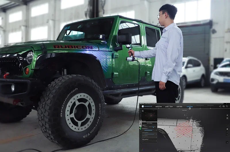 Цветовая верность Двойной Blu-ray HX Эйнскан 3d сканер ручной лазерный тела