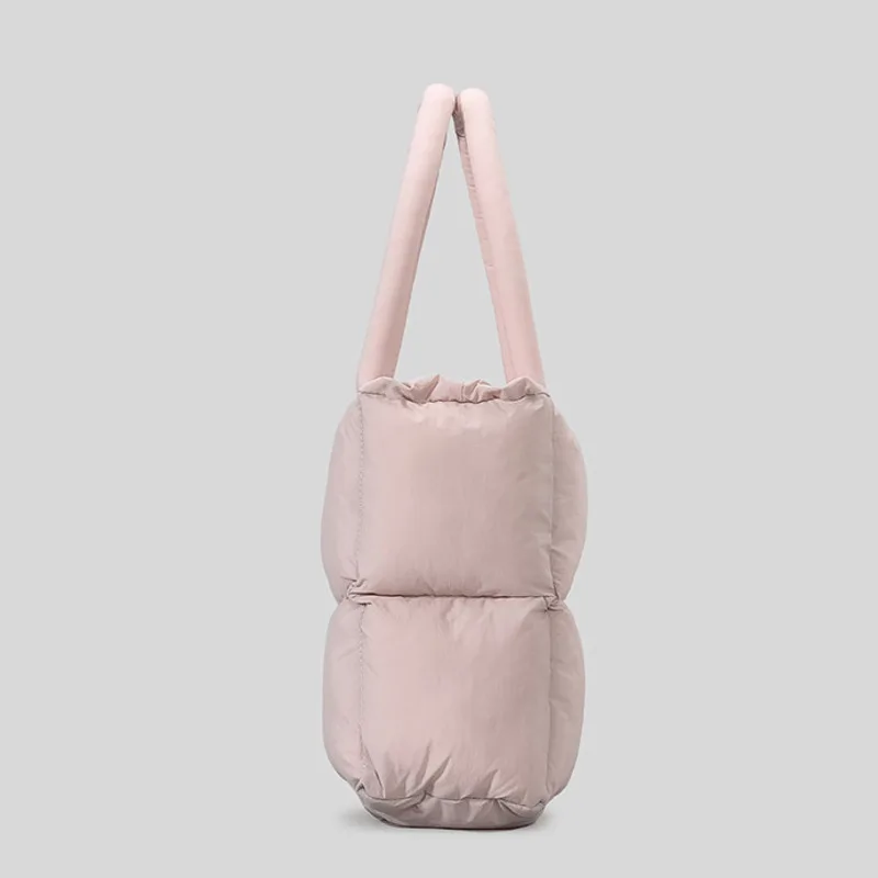 Женская пуховая сумка на плечо Pioneer модная вместительная пушистая дизайнерская