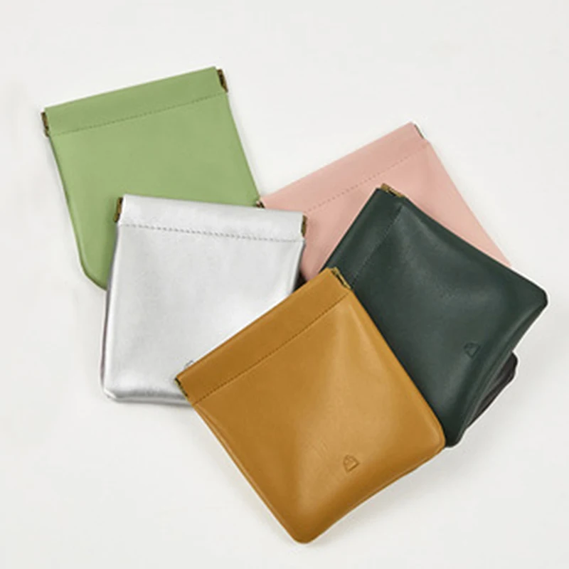 

Mini Coin Purse Lipstick Bag Portable Aunt Towel Storage Bag Multi-function Data Cable Storage Bag Cosmetic Bag