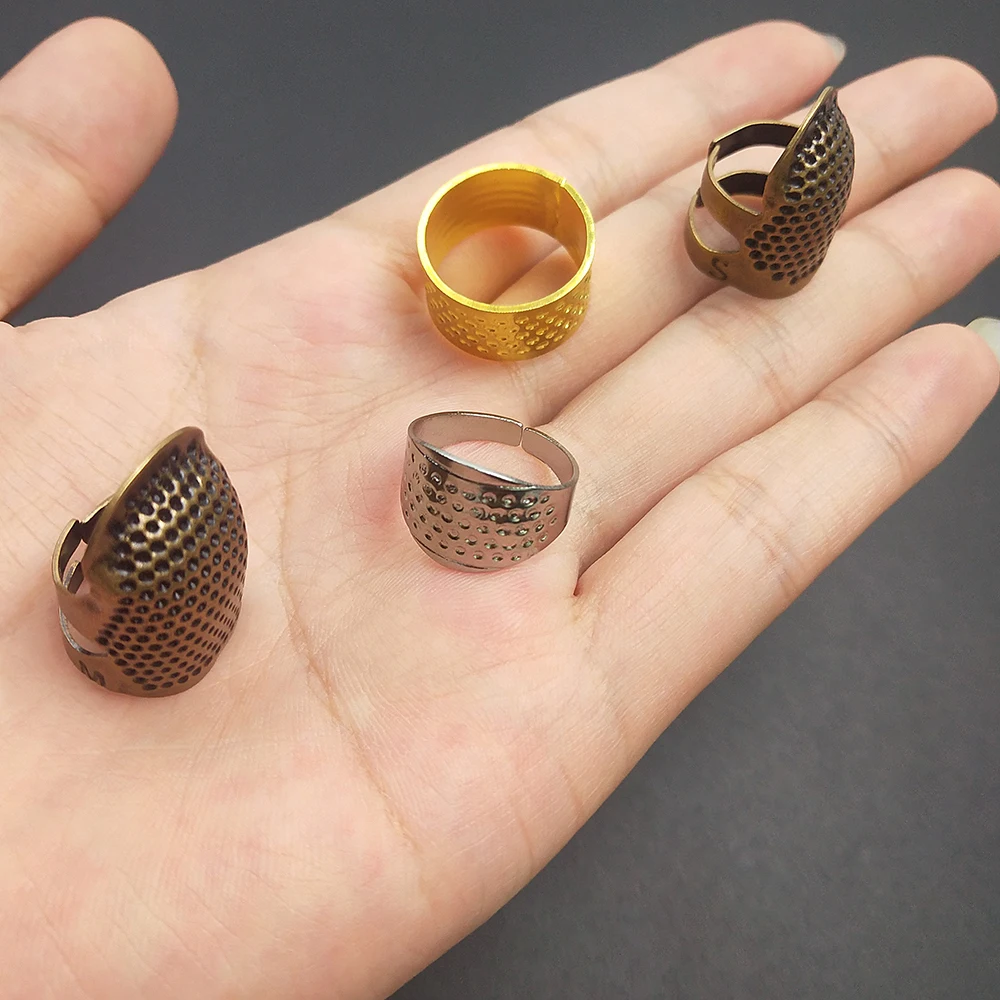 Наперсток в стиле ретро для защиты пальцев иглы кольцо рукоделия инструменты