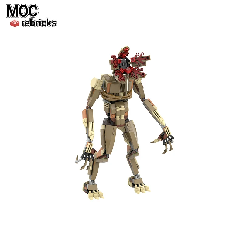 Строительные блоки MOC знаменитый фильм и телевизор Demogorgob, набор аксессуаров, креативная детская игрушка «сделай сам», праздничный подарок
