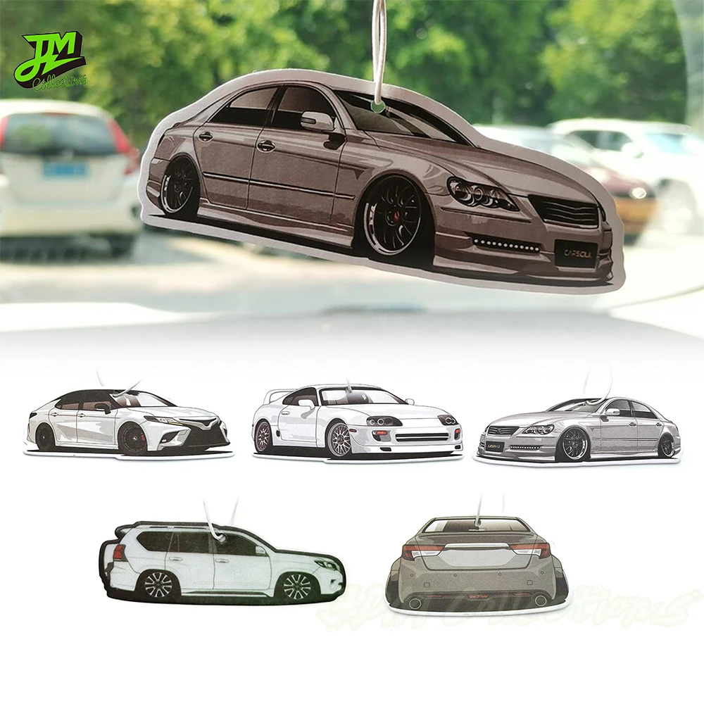

Hot Car AIr Freshener Hanging Rearview Mirror Perfume Pendant For Toyota Corolla Camry Reiz Land Cruiser Prado SUPRA Accessories