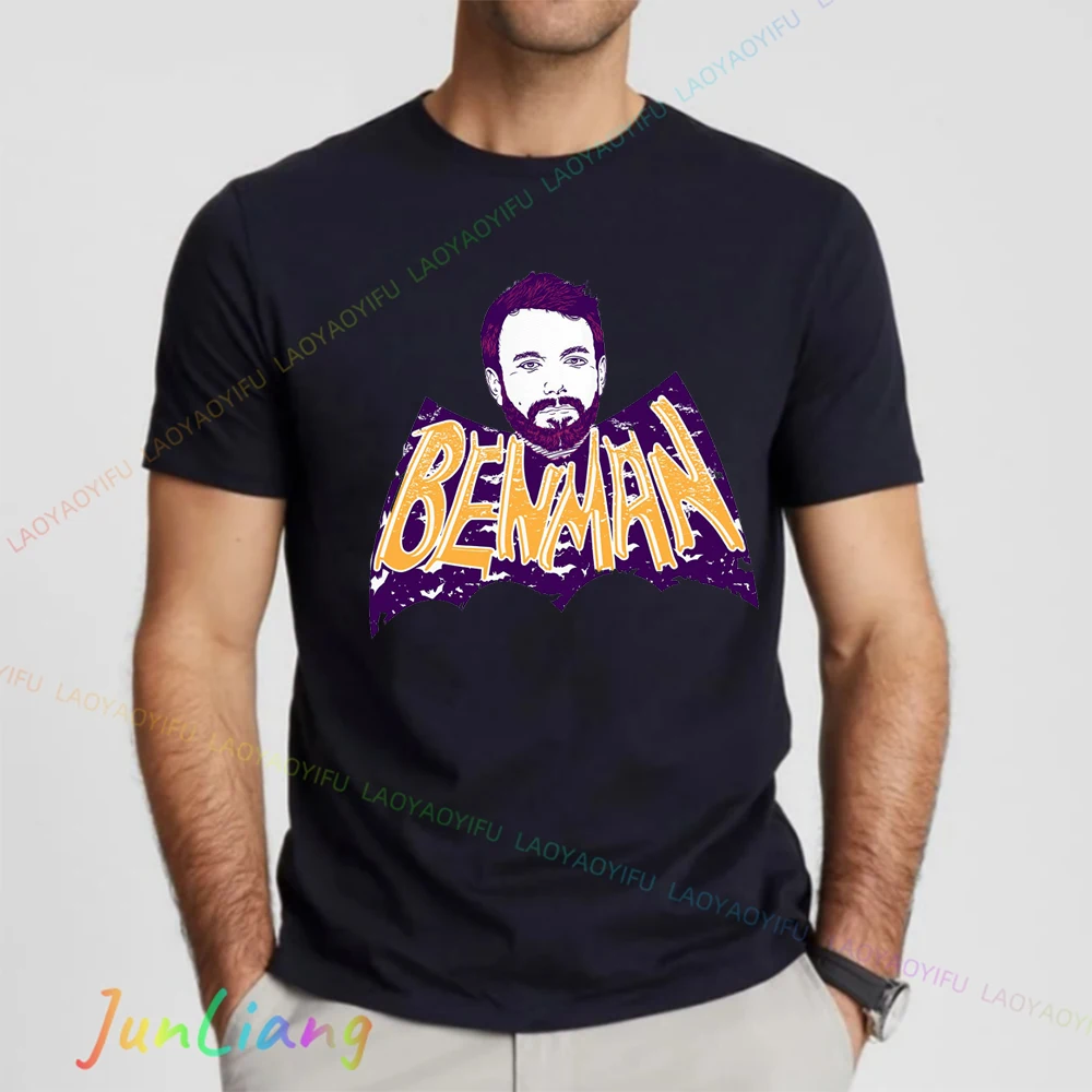 Простая рубашка Ben Affleck футболка для телешоу фильмов фанатов Мужская 100% хлопок