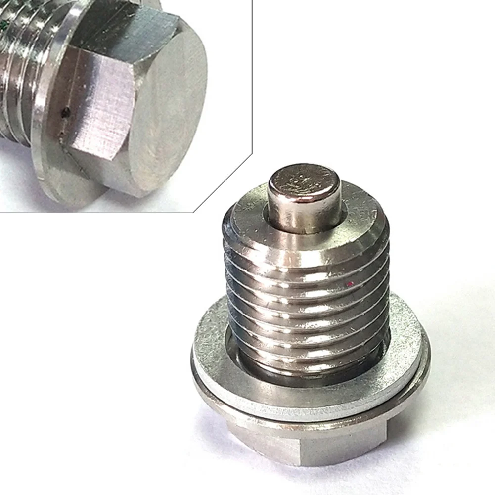 M14 x 1 5 автомобильная пробка для слива масла из нержавеющей стали с неодимовым