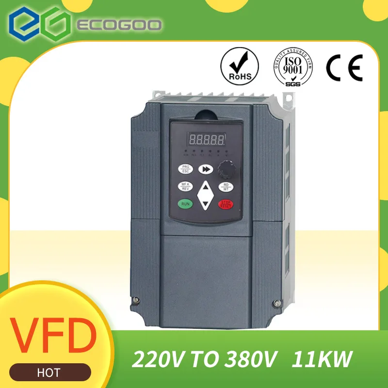 

220 кВт 11 кВт VFD /1 фаза 380 В до 3 фаз в инвертор частоты-Бесплатная доставка-инвертор частоты векторного управления/VSD