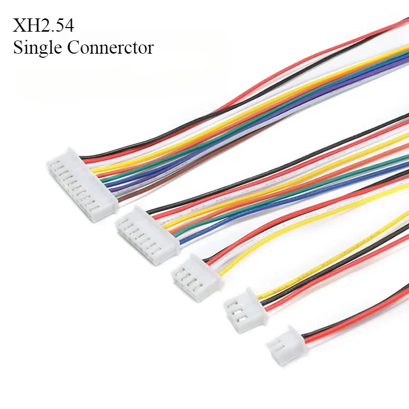 

10 шт. SH1.0/JST1.25 ZH1,5 мм XH2,54/PH2,0 мм штекерный разъем с одной головкой 2P/3/4/5/6/7/8/9/10-контактный провод 10 см 20 см