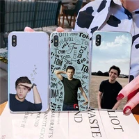 tom holland phone case for iphone 11 12 13 mini pro max 8 7 6 6s plus x 5 se 2020 xr xs case shell