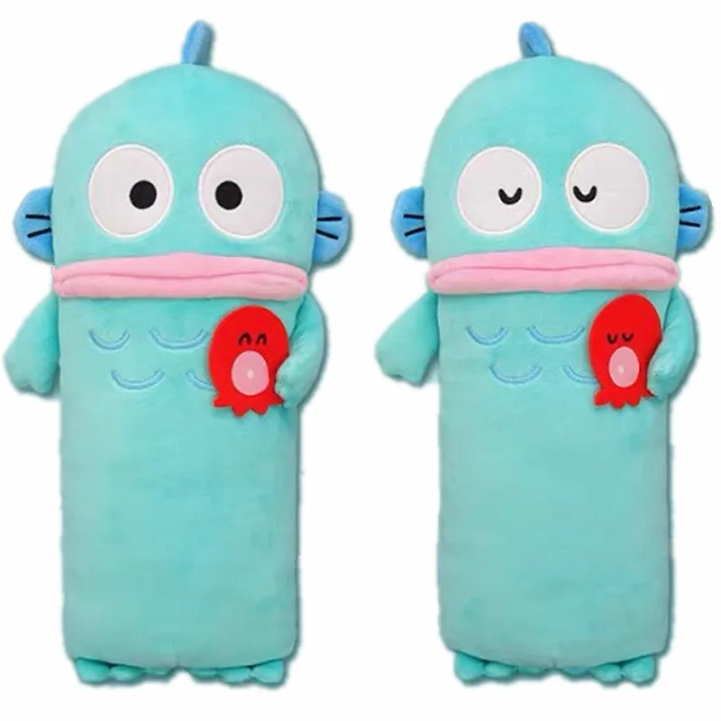 

New Kawaii Cute Han Gyodon Fish Plush Pillow Cushion For Girls Boys Kids Stuffed Toys For Children Gifts 40CM