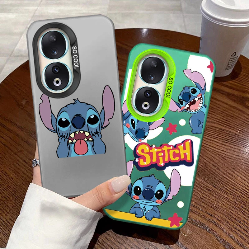 Чехол для телефона Cute Stitch Couple Honor 200 Pro Lite X9a X8a X7a 90 70 X8b 5G Cartoon задняя крышка из ТПУ