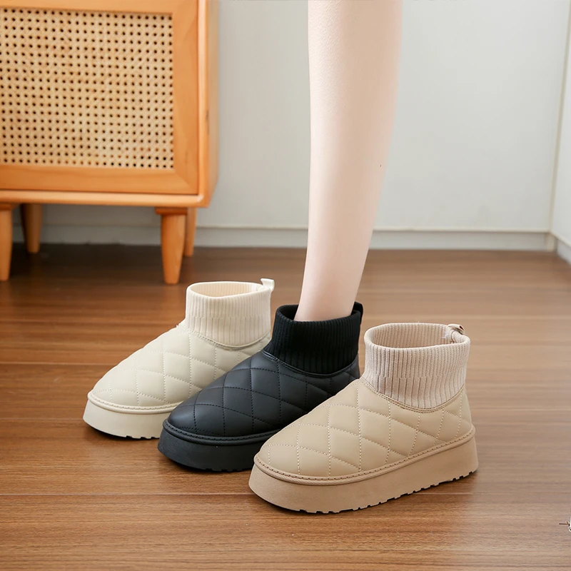 Женские кожаные ботинки женская обувь зимняя австралийские женские 2024 зимние