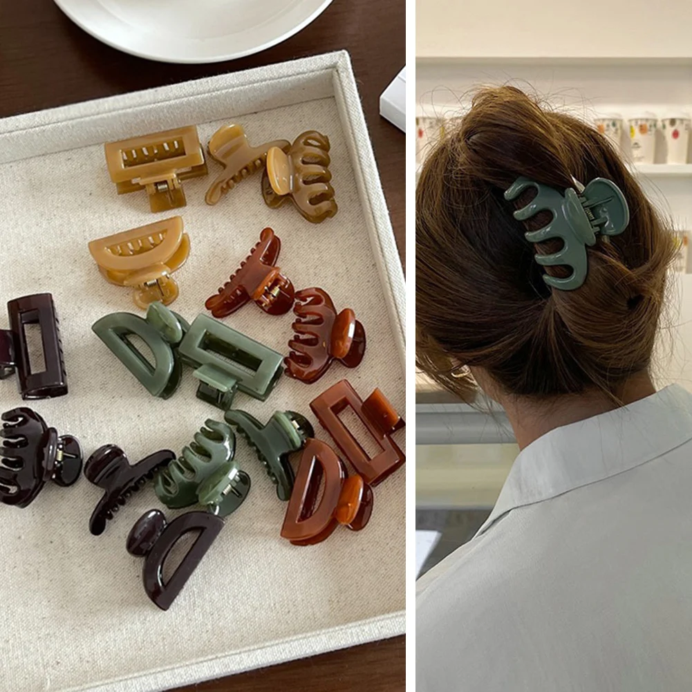 

Hair Accessories Geometric Hair Crab Hairpin Hair Clip Hair Claw Clip Shark Clip Mini Hair Claw Set