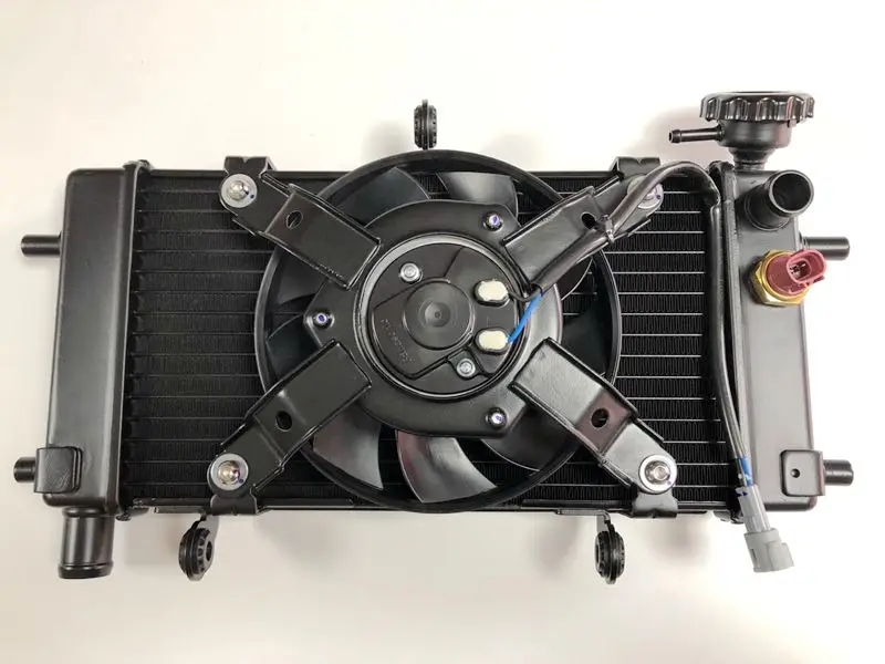 

Adapted to High Gold GK500 Cross Edition Coffee Edition Motorcycle Cooling Water Tank Assembly Water Cooling Fan Cooler