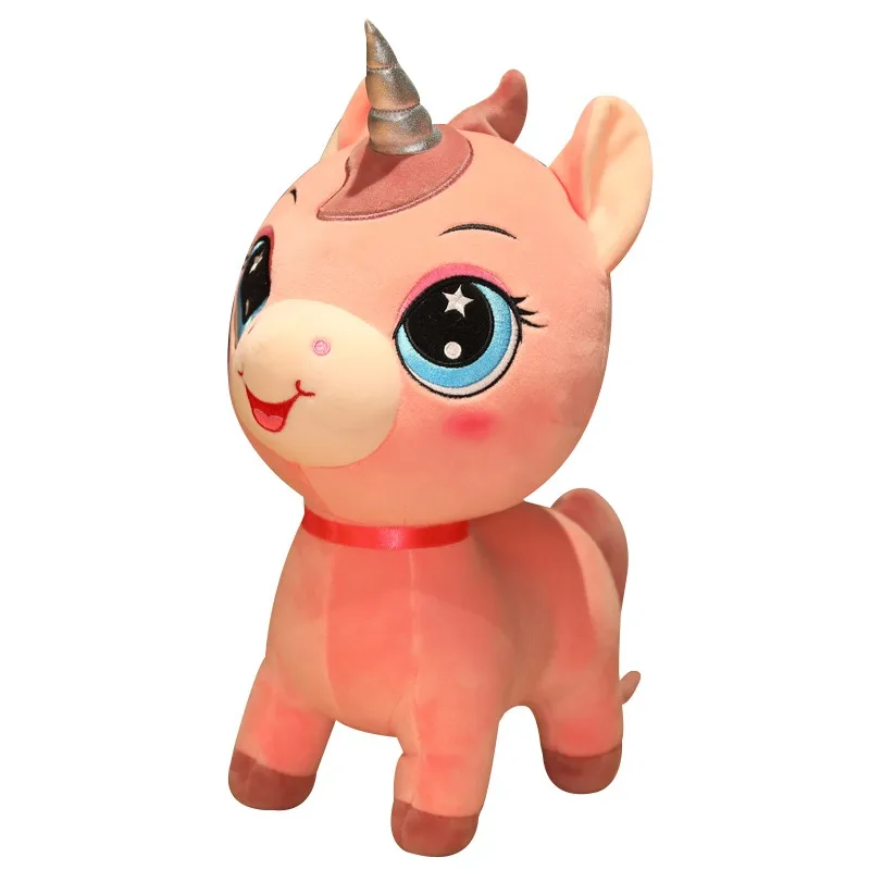 

Hot Kawaii Big Eyes Unicorn Plush Toy Stuffed Cartoon Animal Horse Doll Soft Pillow Kids Girls Fashion Lovely Gift