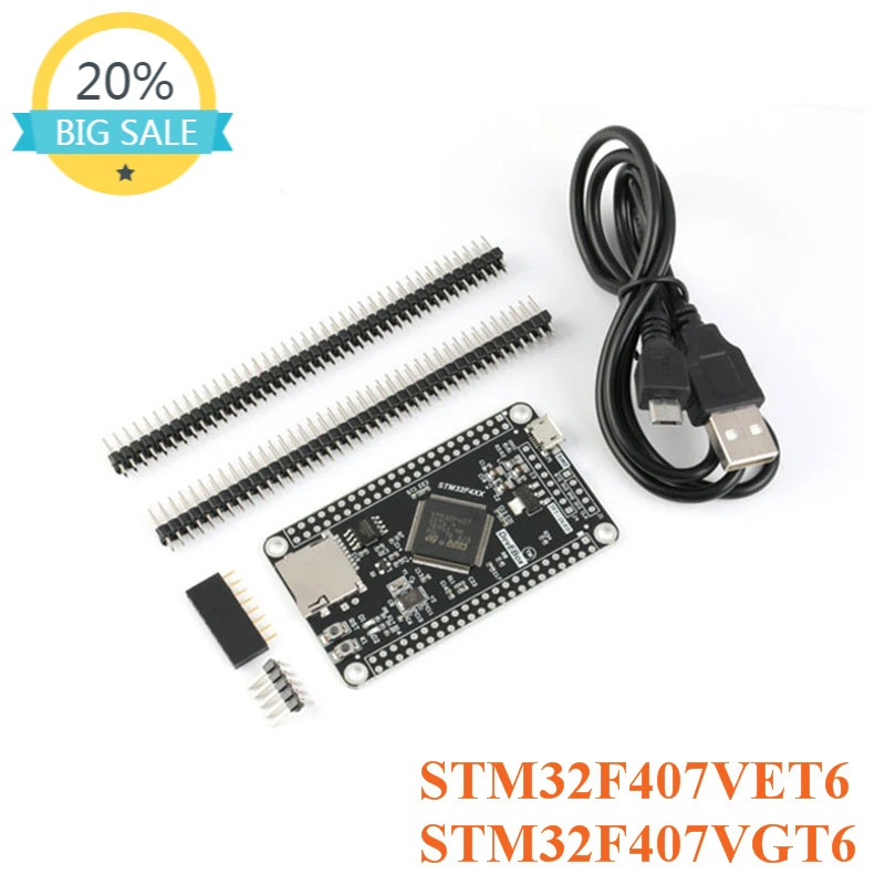 

STM32F407VET6 STM32F407VGT6 STM32 F407 Single Chip System Core Learning Development Board Module
