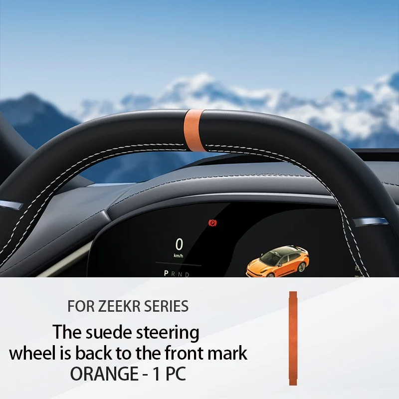 

Для рулевого колеса ZEEKR 001/009/7X с возвратом и позитивной этикеткой, ультратонкая замшевая отделка с защитой от царапин, аксессуары, автомобильные аксессуары
