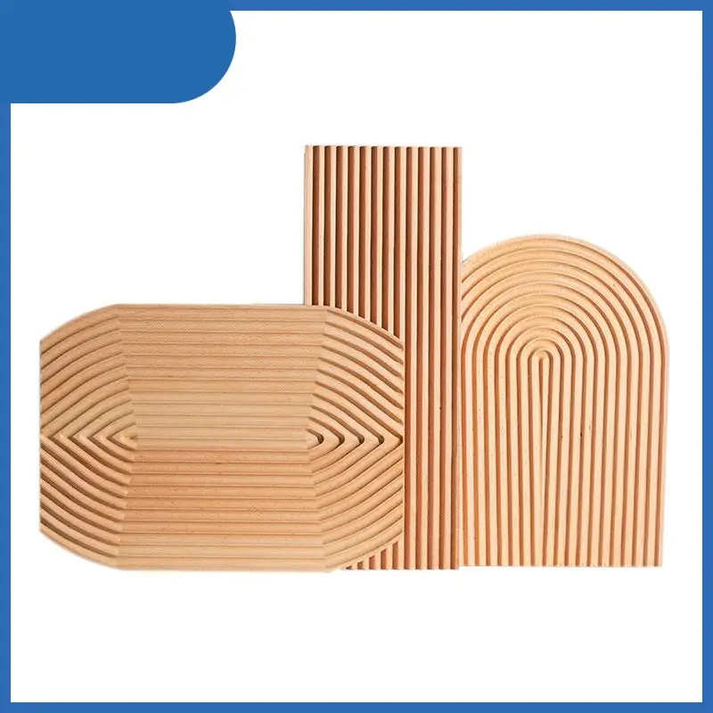 

Creative Breadboard Wooden Tray Round Diamond Square Bread Plate Dessert Storage Placement Art Furnishing Home Decor