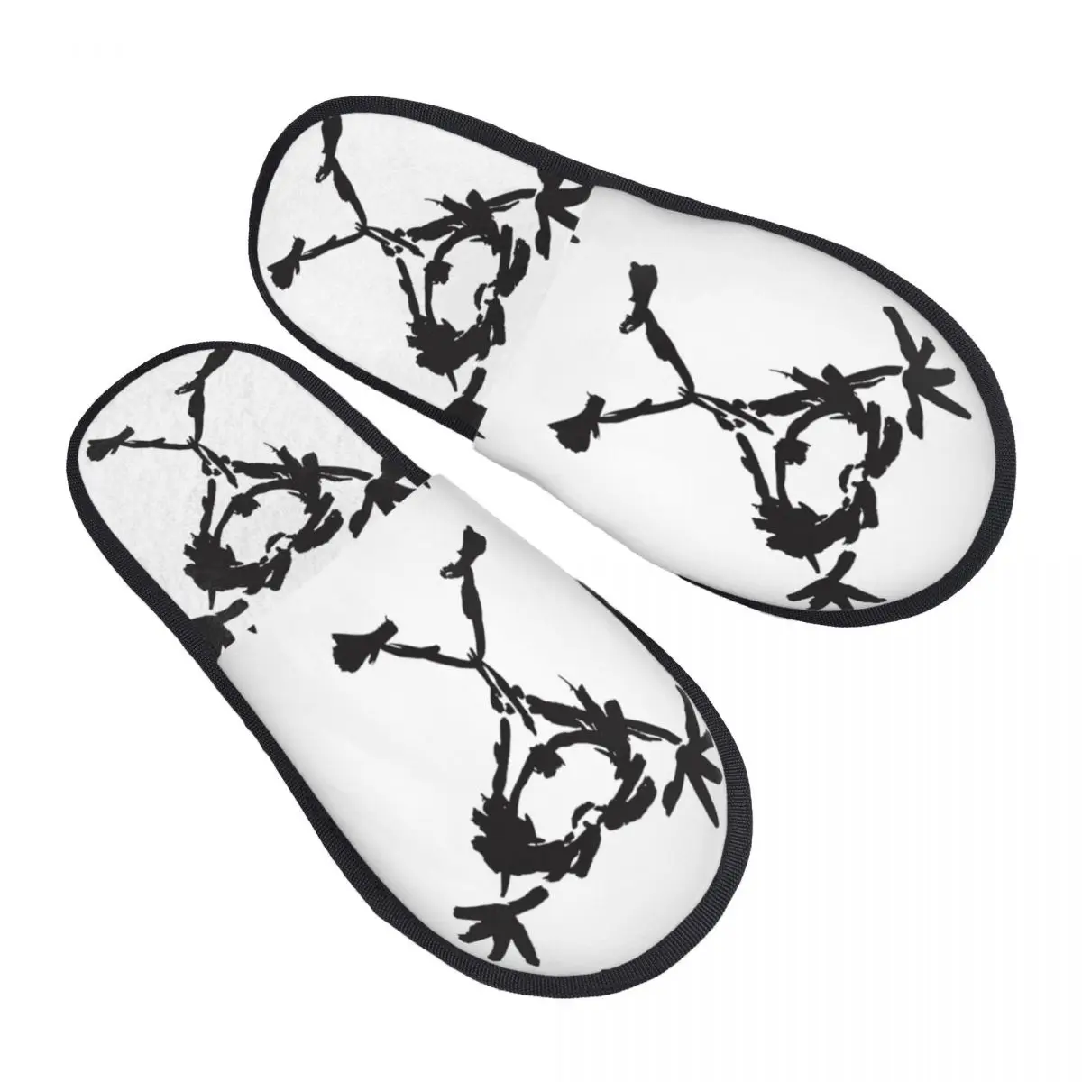 Зимние тапочки Pearls Jam Rock Band для спальни мягкие домашние меховые шлепанцы из