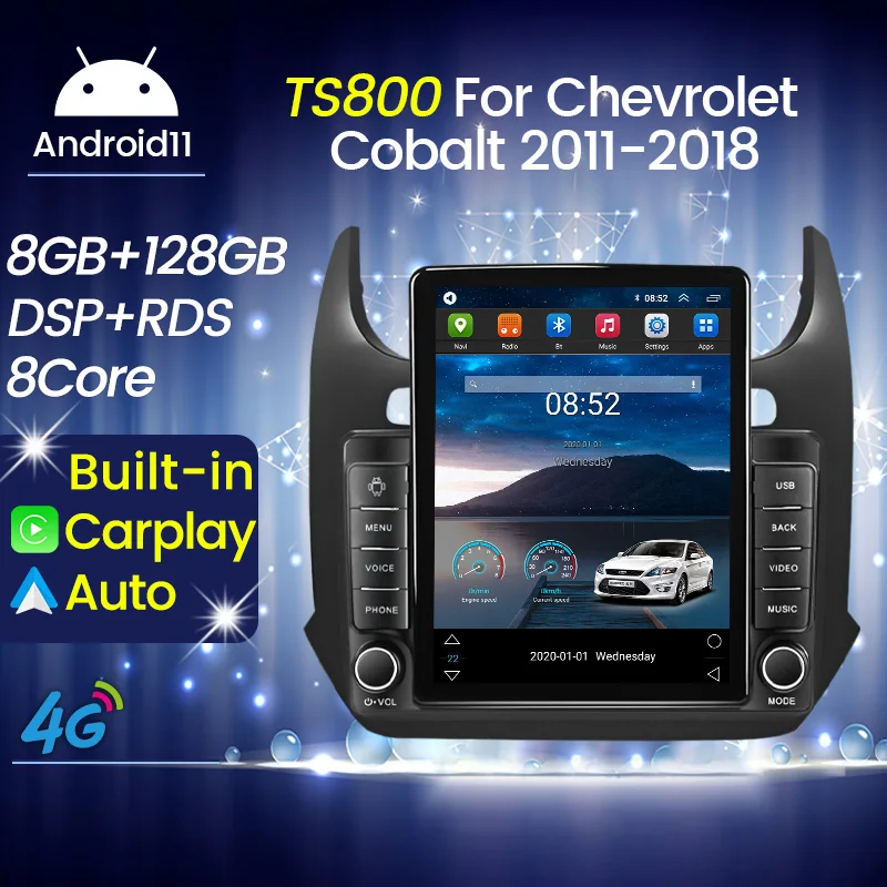 4G LTE для Tesla вертикальный экран Android 11 автомобильное радио стерео мультимедийные