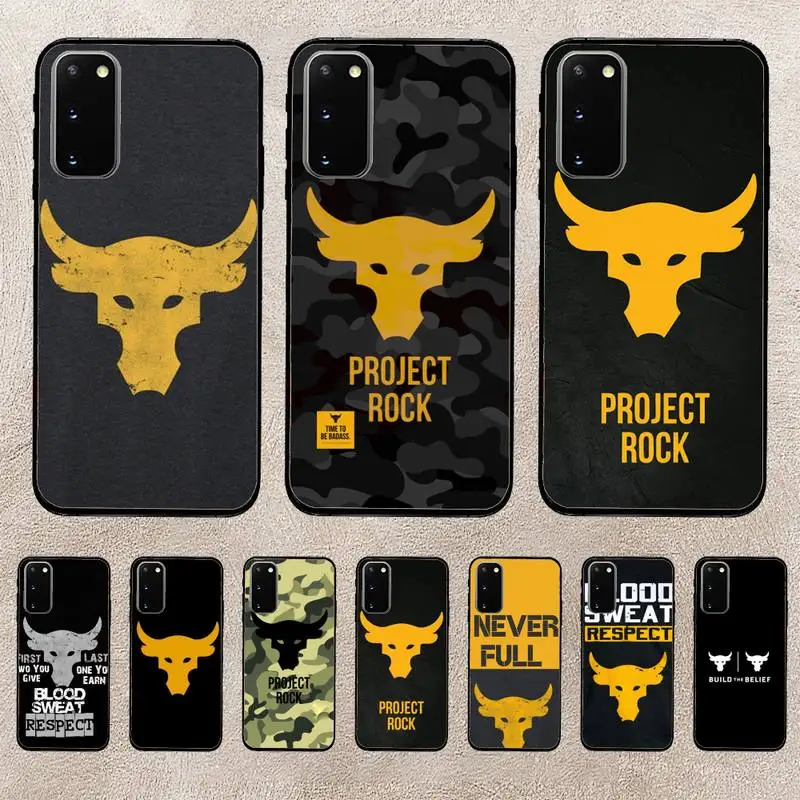 

Project Rock Phone Case For Huawei Honor 10Lite 10i 20 8x 10 Funda 9lite 9xpro Back Coque