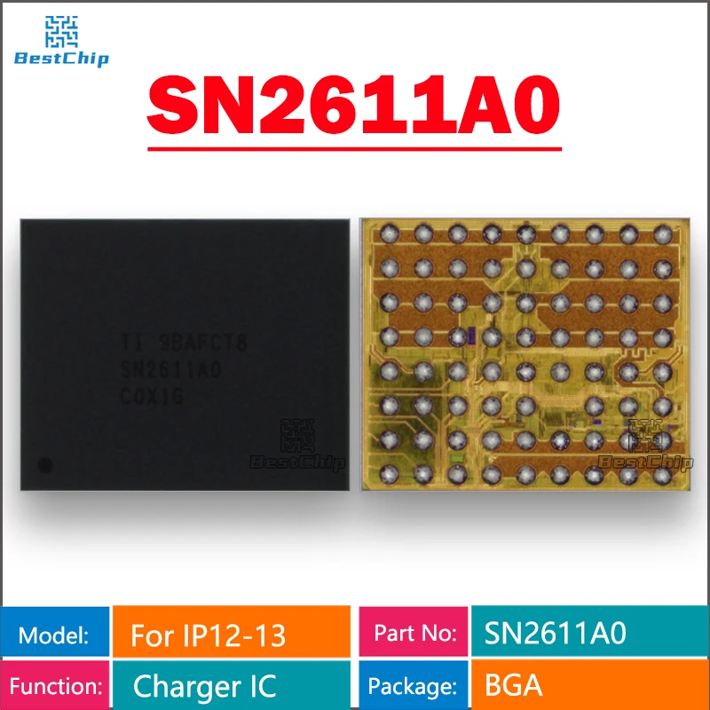 2pcs U2 USB Charging ic  1610A1 1610A2 1610A3 610A3B 1612A1 1614A1 1616A0 1618A0 SN2611A0 SN2600B1 B2 SN2501A1 for iPhone 5-14PM