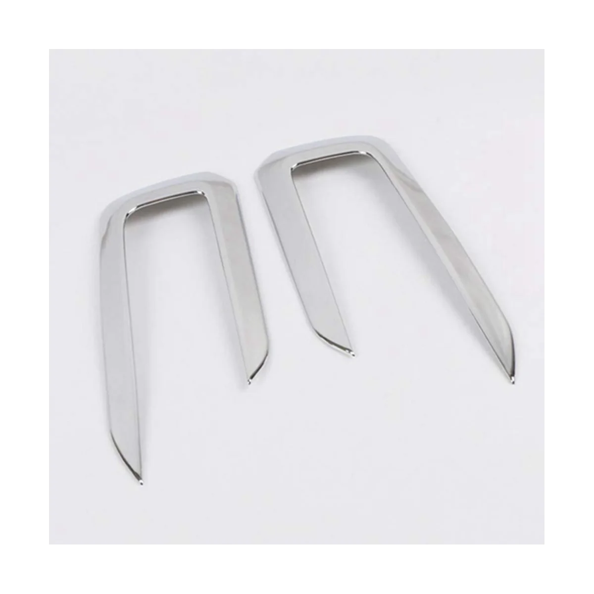 1 Пара автомобильных стайлинговых накладок на передние противотуманные фары