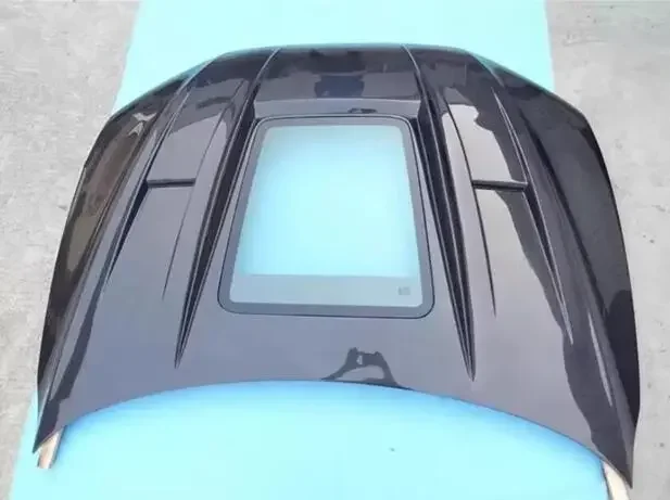 Новый! Для Audi A7 S7 RS7 C8 2020 2021 2022 2023 капот из настоящего углеродного волокна передняя