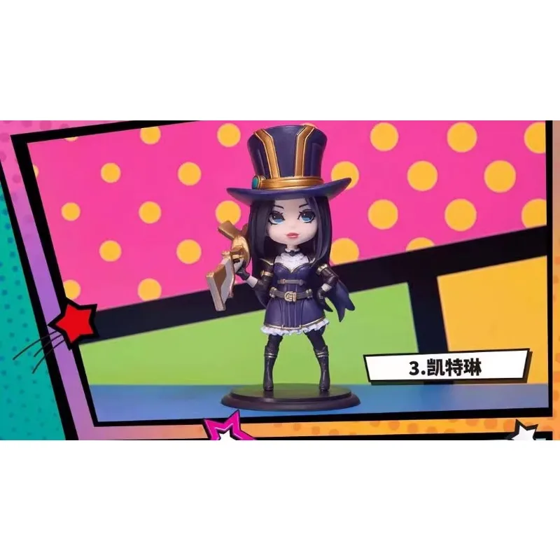 Фото Bandai CALS POP LOL League of Legends Miss Fortune Серафин кайтлин кирмаман версия экшн-фигурки модели игрушки Сюрприз подарок №3