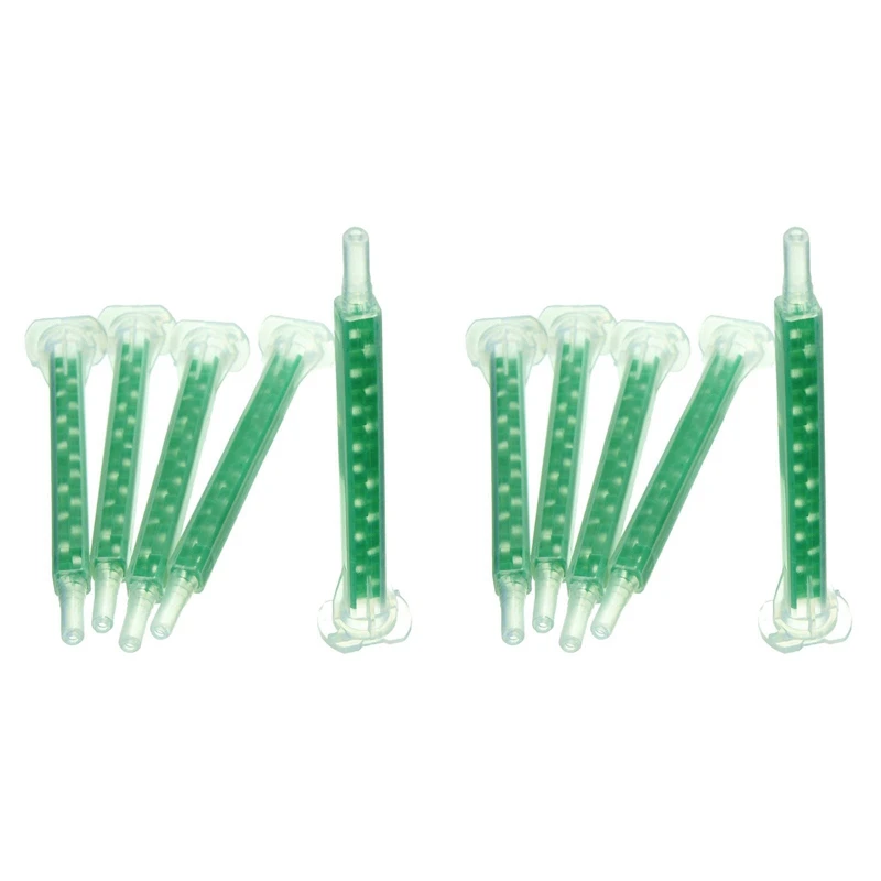 

Hot 100 X Static Mixing Tube Mixing Nozzle Syringe 83Mm For 50Ml 37Ml Composite Mortar