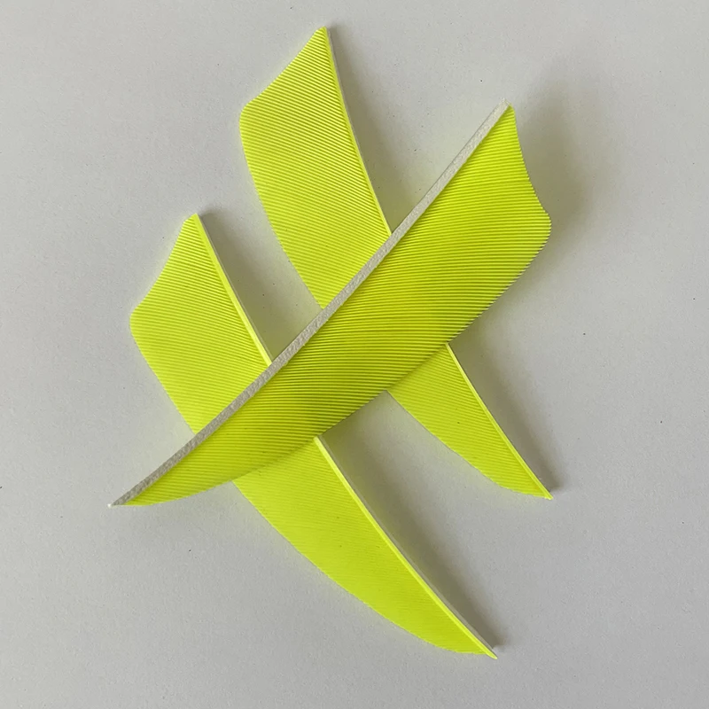 100 шт. YABAO левые крылья перо стрелы для аксессуаров стрельбы из лука 3 &quotперья