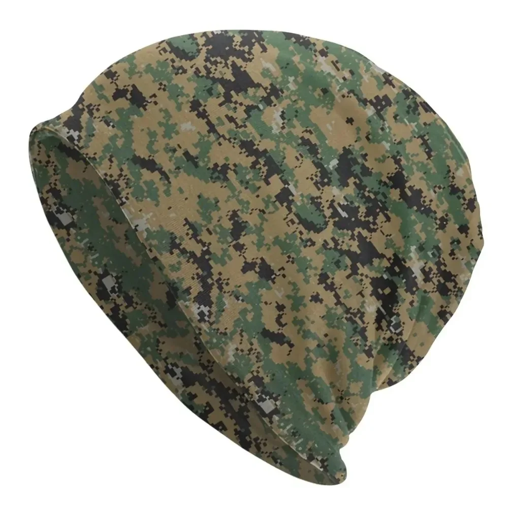 MARPAT камуфляжный капот унисекс тонкие уличные шапки шапка Skullies дышащие