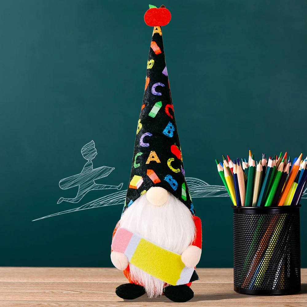 

Back To School Gnome Decor Classroom School Dwarf Adornment Decoration