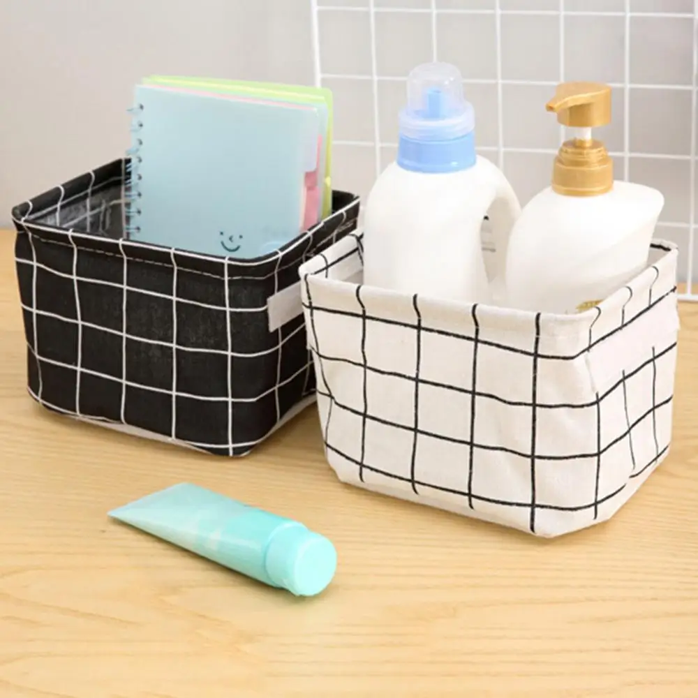 

Storage Box Household Closet Desktop Toy Clothes Desk Accessory Organizer Basket