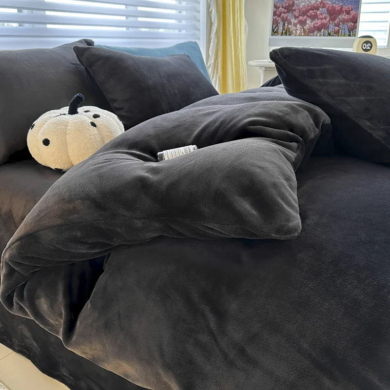 Зимний класс А экологически чистый комплект двойного постельного белья для