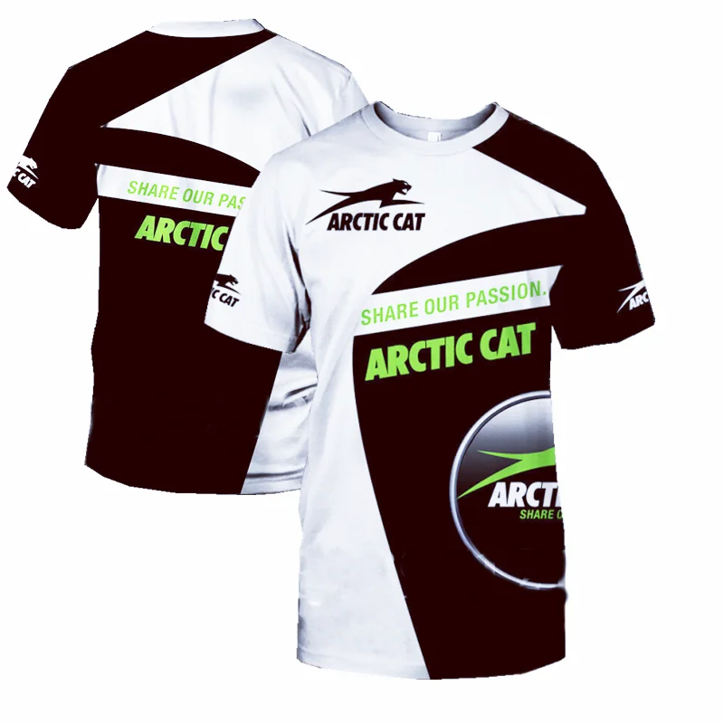 

3D Printed Arctic Cat T-shirt for Men and Women, Cool and Breathable, Oversized 6xl, Sports Top, Summer, Children's New 2023