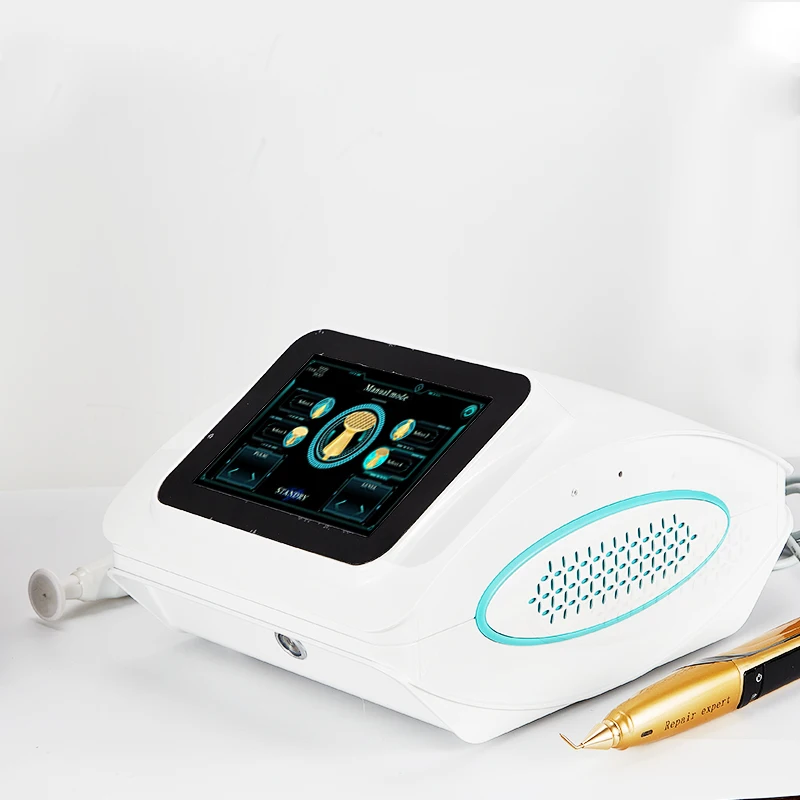 Новый профессиональный 2 в 1 холодная плазменная озоновая золотая ручка машина