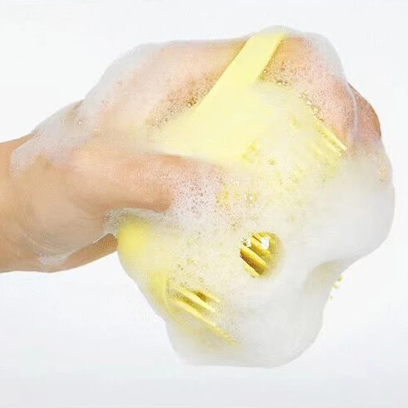 

Bathroom Puppy Big Dog Cat Bath Massage Gloves Brush Soft Safety Silicone Pet Accessories for Dogs Cats Tools Mascotas Products