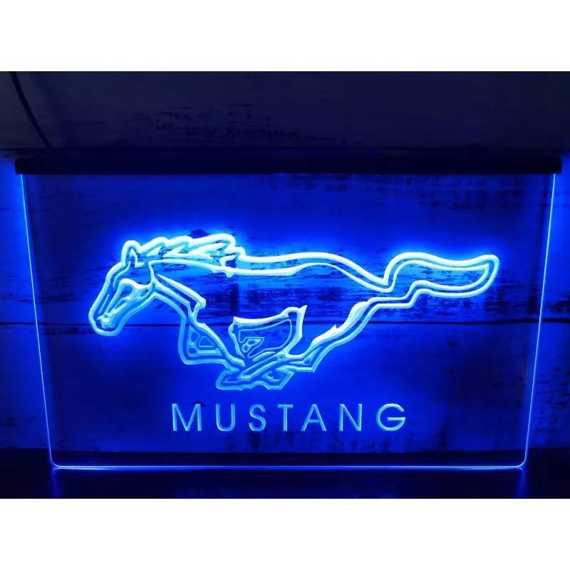 

Ford Mustang Led Neon светильник Sign -D054