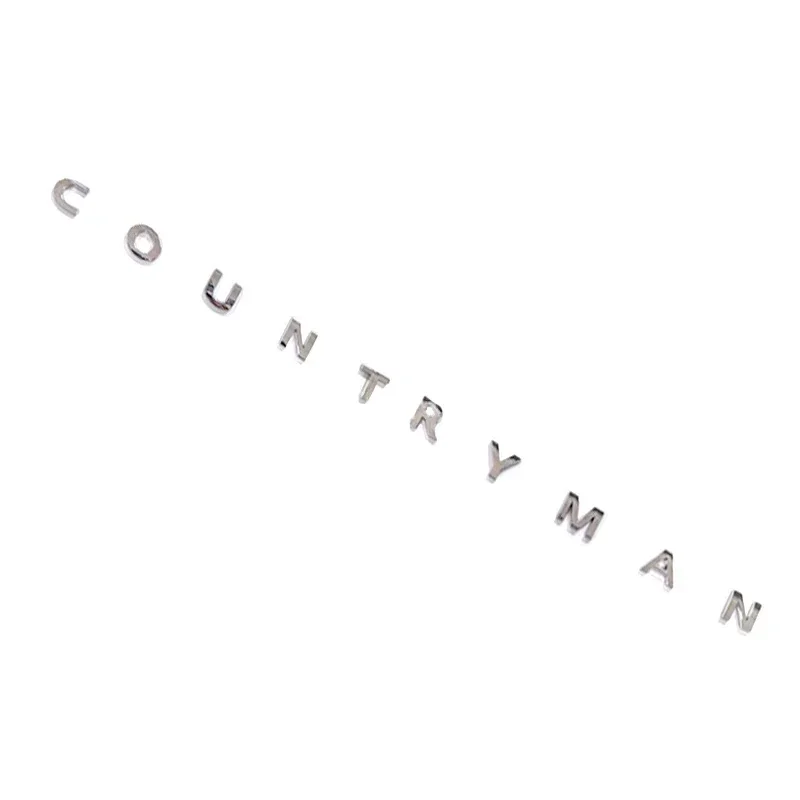 ABS автомобильный задний трубчатый значок наклейка для MINI COOPER Countryman эмблема авто