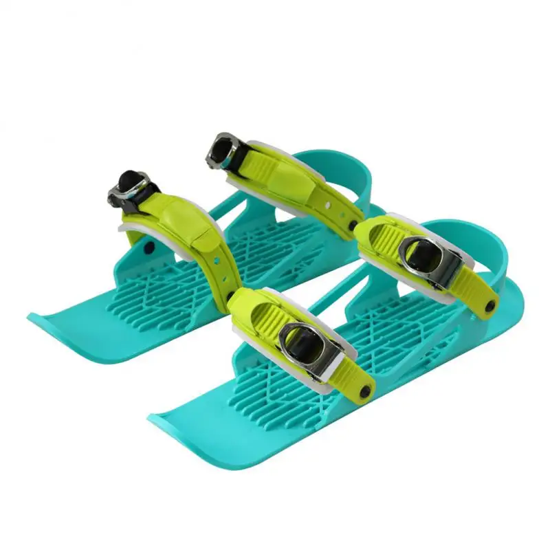 

2022new Mini Ski Skates Snow Shoes Mini Ski Skates for Snow The Short Skiboard Snowblades