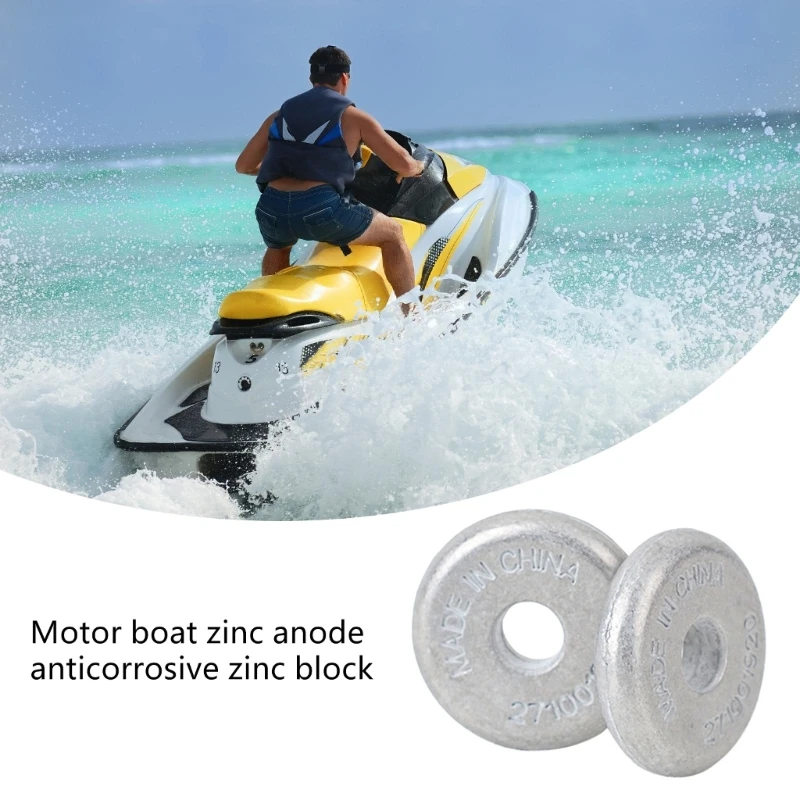 Антикоррозионный цинковый блок 271001920 анода для моторной лодки Sea-Doo RXP RXT