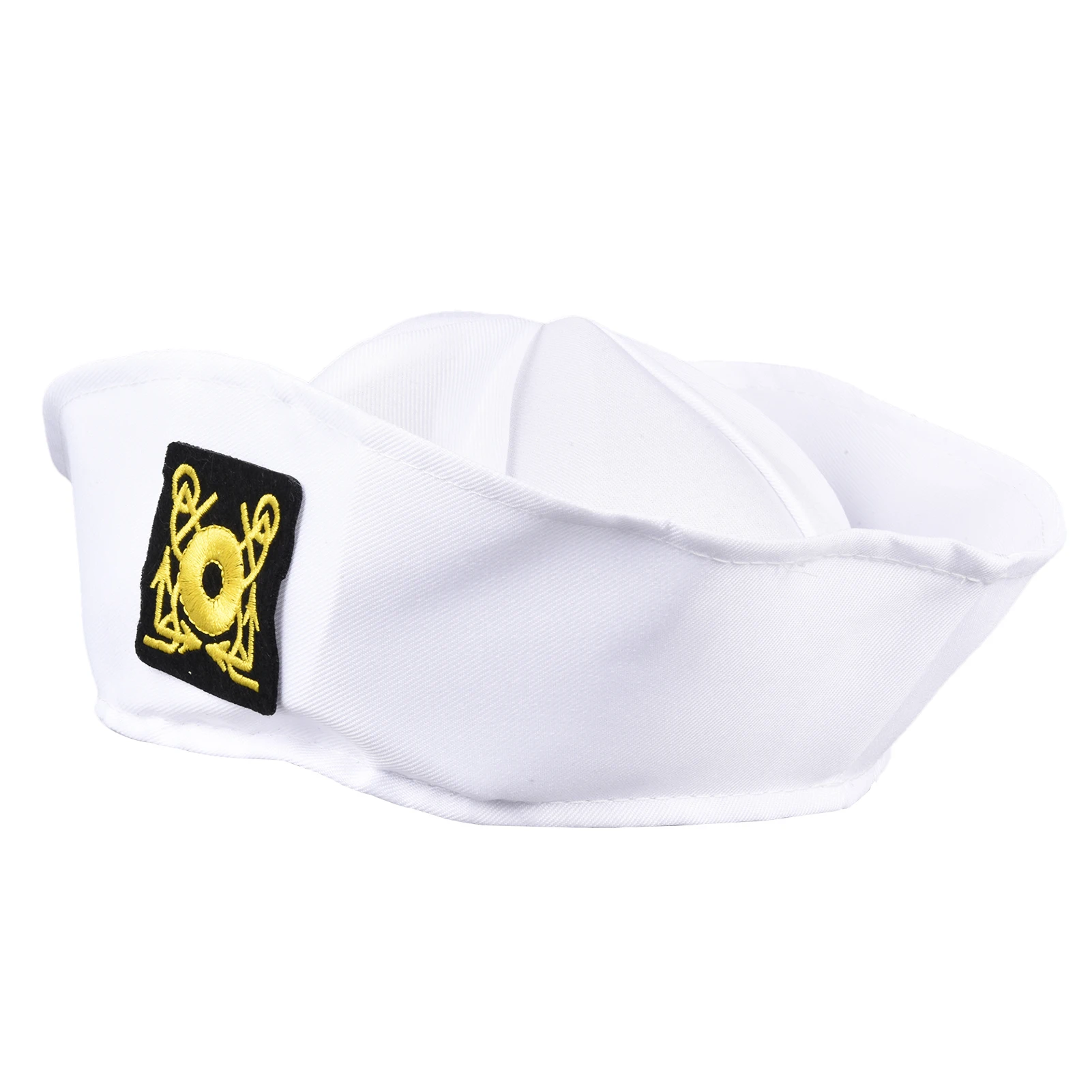 

Navy Sailor Hat Costume Adjustable Sea Cap Navy Costume Accessory White Sailors Hats For Adults Captain Cap Sailor Costume