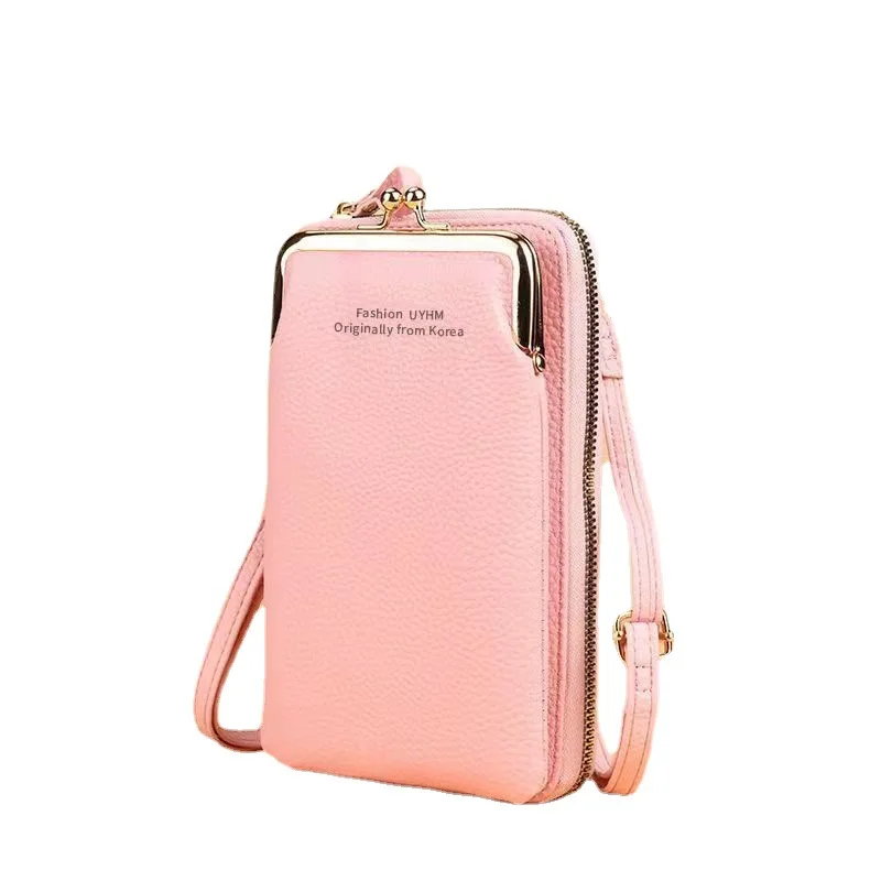 New PVC Ladies Messenger Bag Pattern Versatile Mobile Phone Bags Large Capacity Fashion One Shoulder Messenger Bag Dersonality