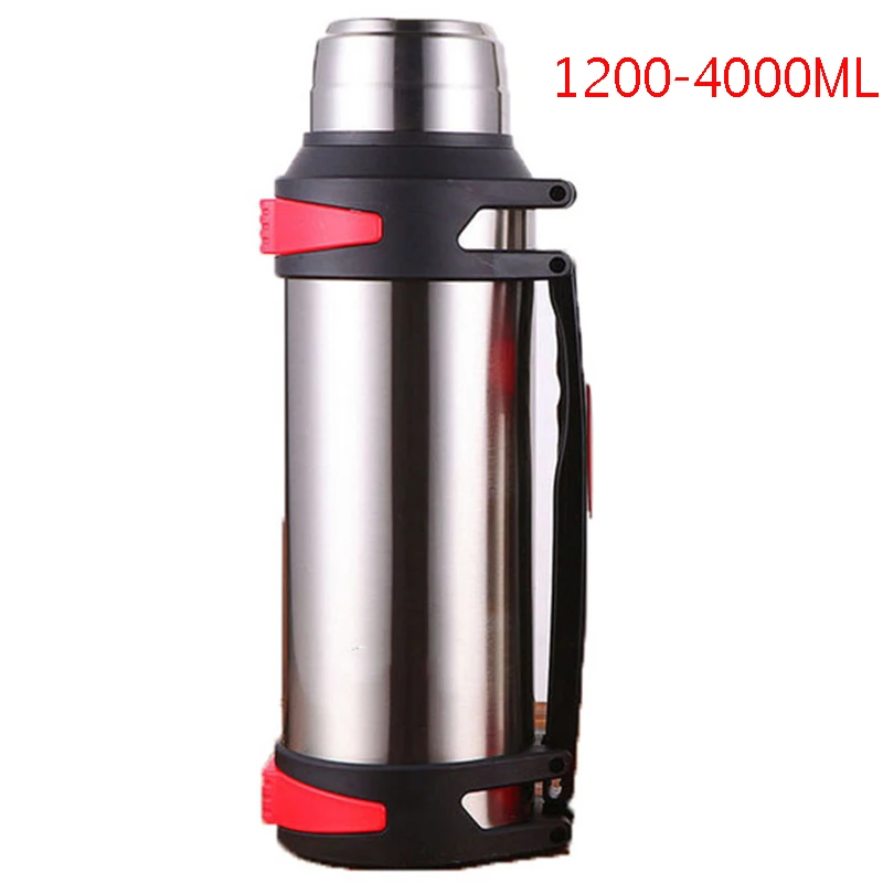 Bottle Vacuum Flasks Stainless Steel Insulated Thermal Cup With Strap 48 Hours Insalation Water Bottle