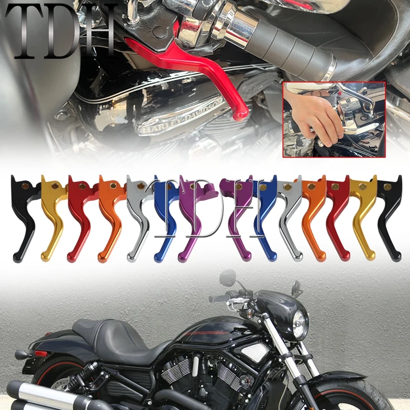 Фото Комплект рычагов сцепления ручного тормоза мотоцикла для Harley Night Rod Special VRSCDX VRSCD V-Rod Tribute VRSCX VRSCA VRSCAW VRSCF MUSCLE №1