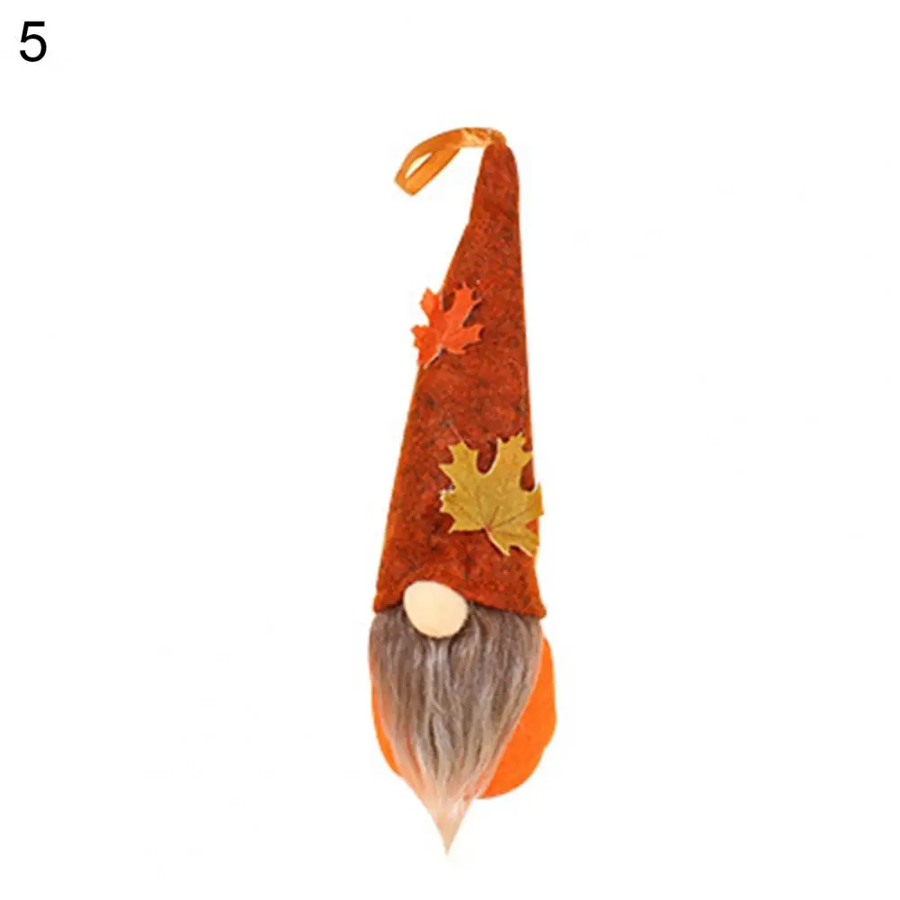 

Thanksgiving Doll Strong Decorative Light Weighting Plush Gnome Collectible Figurines Faceless Doll Thanksgiving Doll