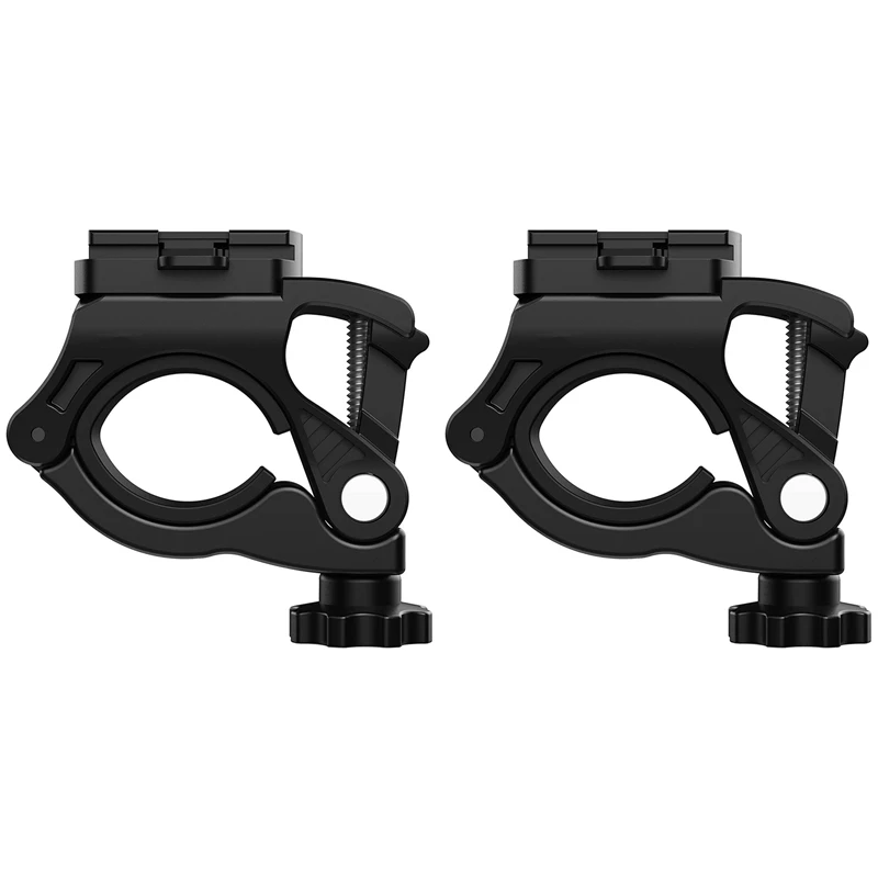 

2X Bike Light Mount Bracket - Upgrade Nylon Material Bicycle Lights Bracket Holder For 0.86-1.39 Inch Bike Handlebars