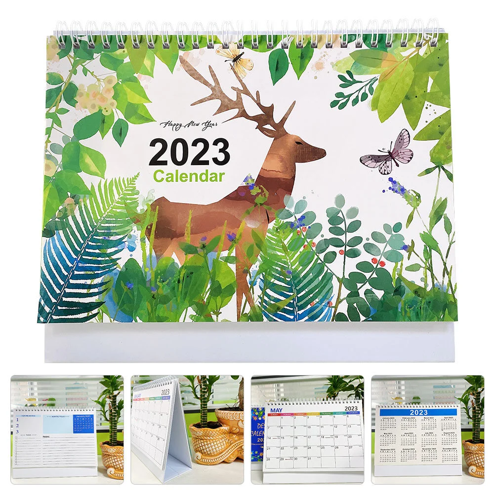 

Desk Notepad Schedule Academic Plan Calendar Planner English Paper Design Decor For Officeative Ornament Office