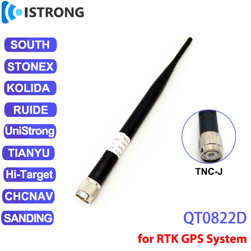 RTK GPS Survey System 3G 2G GPRS Network Antenna TNC-J for STONEX SOUTH SANDING UniStrong Hi-Target CHCNAV GNSS Receiver QT0822D