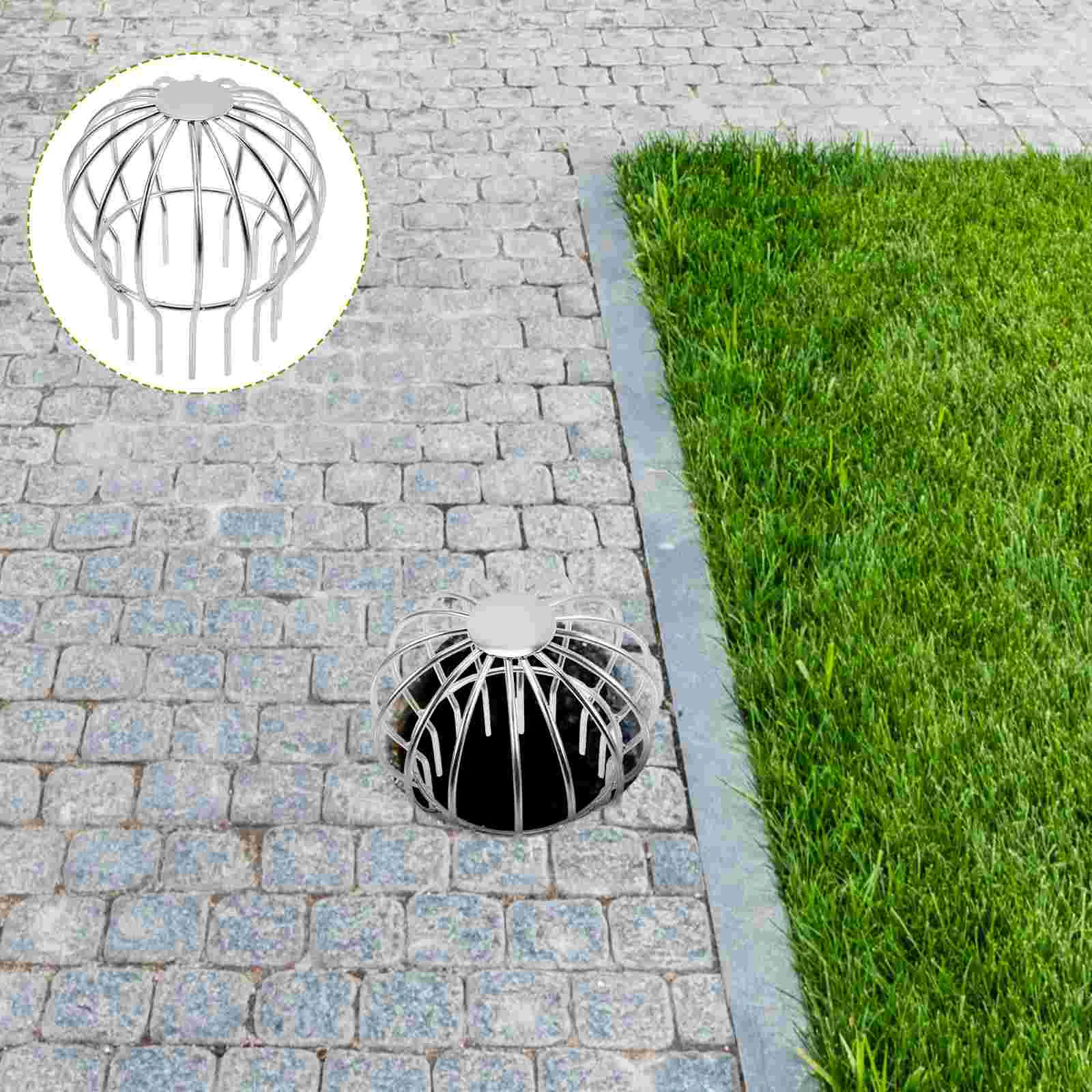 

Gutter Cover Strainer Filter Roof Downspout Drain Guard Covers Guards Extension Pipe Stainless Rain Mesh Leaf Drainage Screen