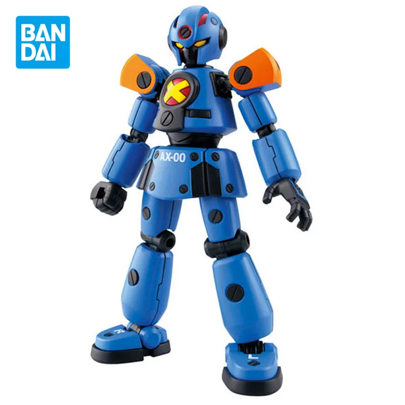 Bandai Original Carton Fighter Model Kit Anime Figure LBX AX-00 Action Figures Collectible Ornaments Toys Gifts for Kids Dolls